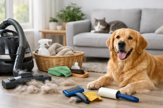 Pet Shed Cleanup Guide for Less Fur at Home