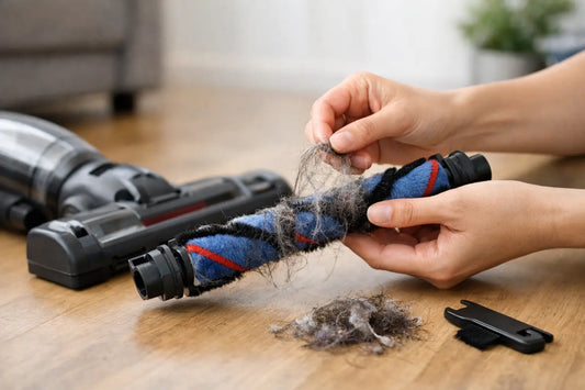 How to Clean Vacuum Roller Without Scissors
