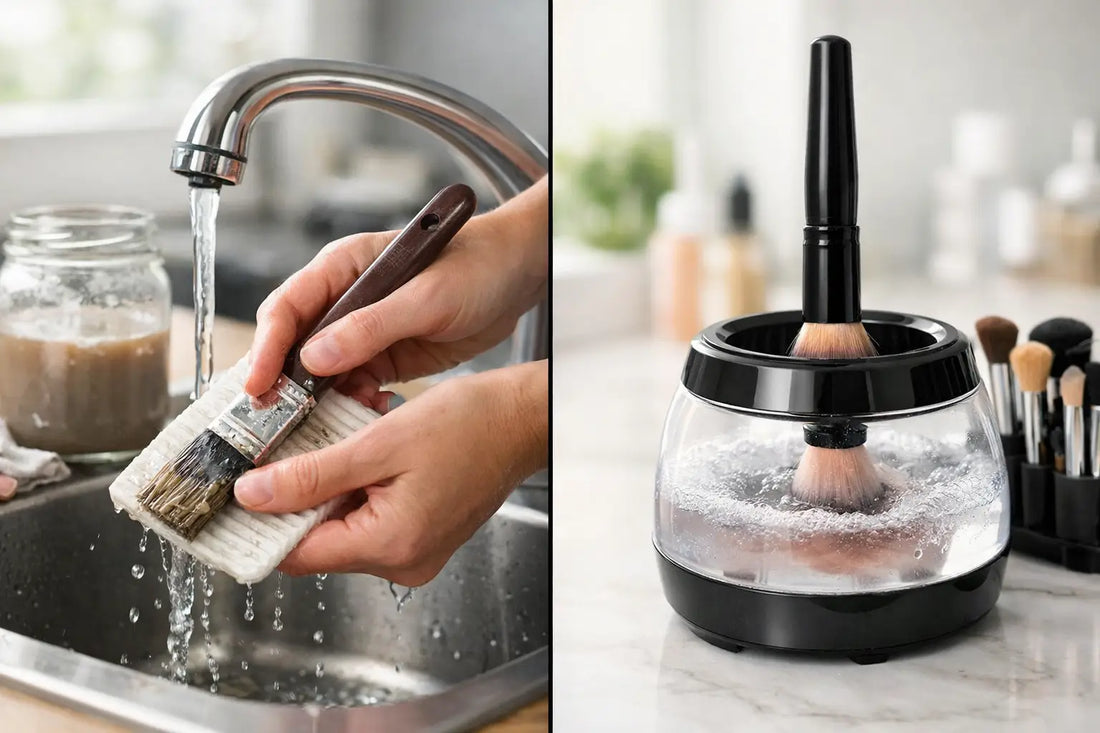 Manual Brush Cleaning Versus Hands-Free: Which Wins?