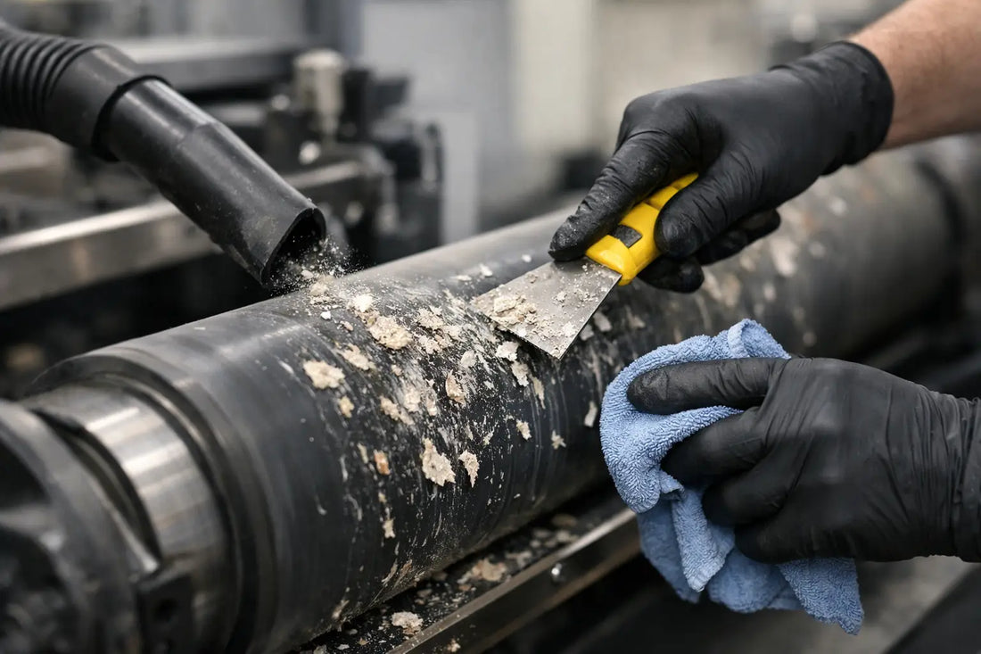 How to Clear Roller Debris Fast