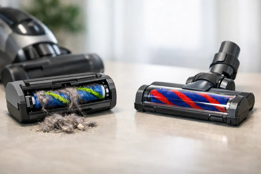 Brush Roll Cleaner vs Replacement Head