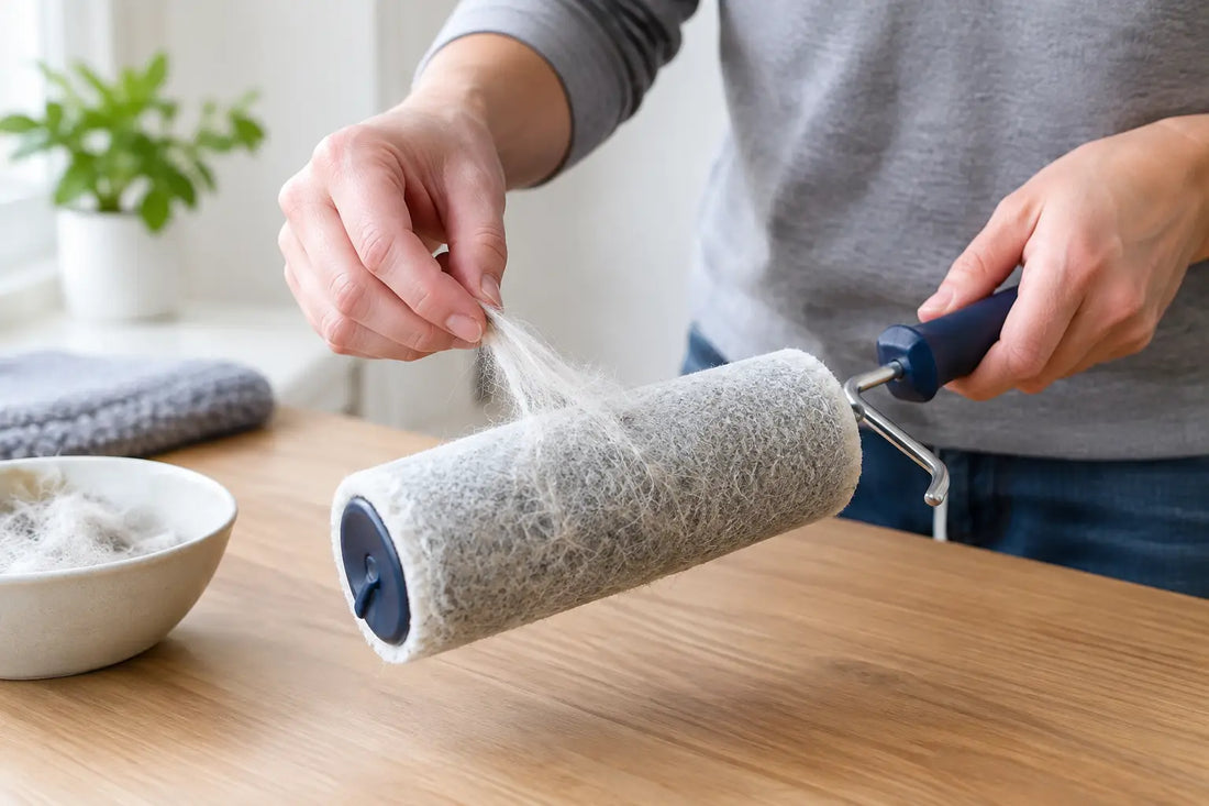 How to Remove Carpet Fibers From Roller Fast
