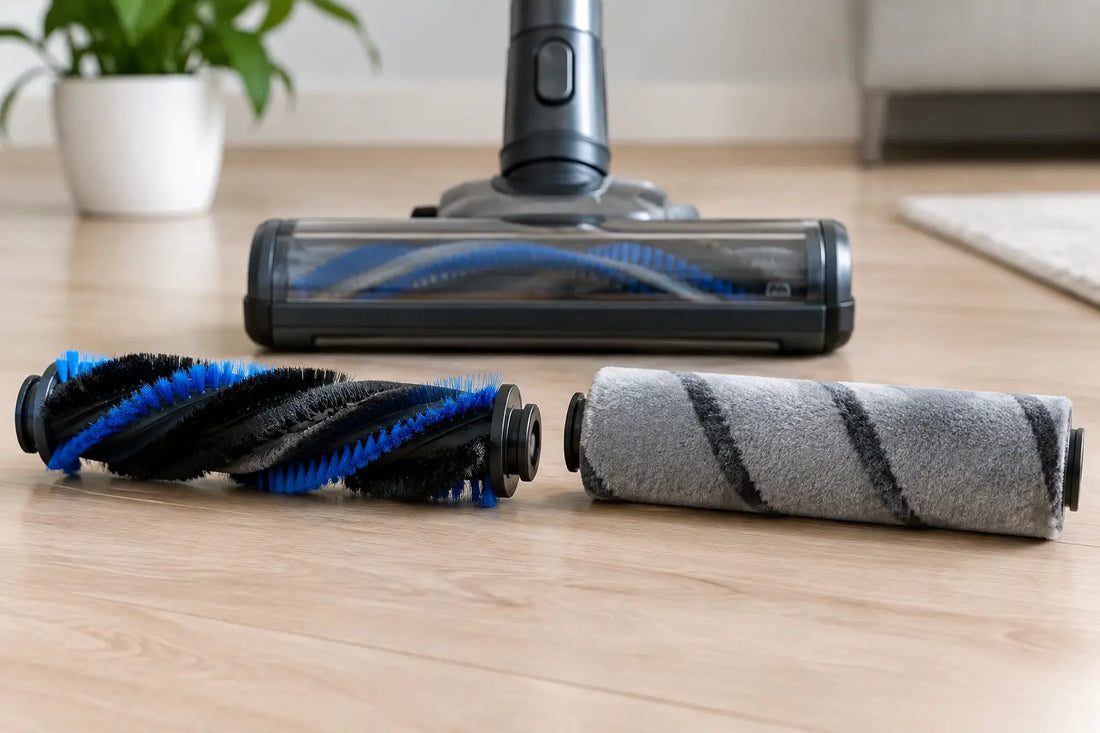 Brushroll Cleaner Versus Replacement Roller