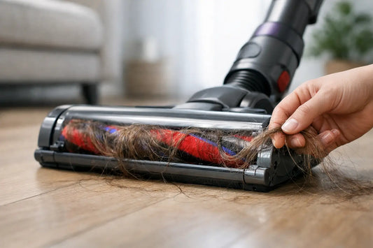 Vacuum Roller Not Spinning From Hair?