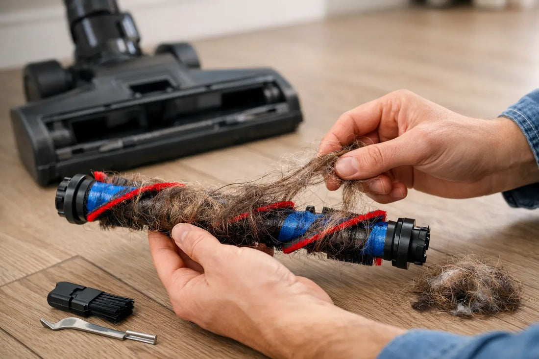 Vacuum Brush Clogged With Hair? Fix It Fast